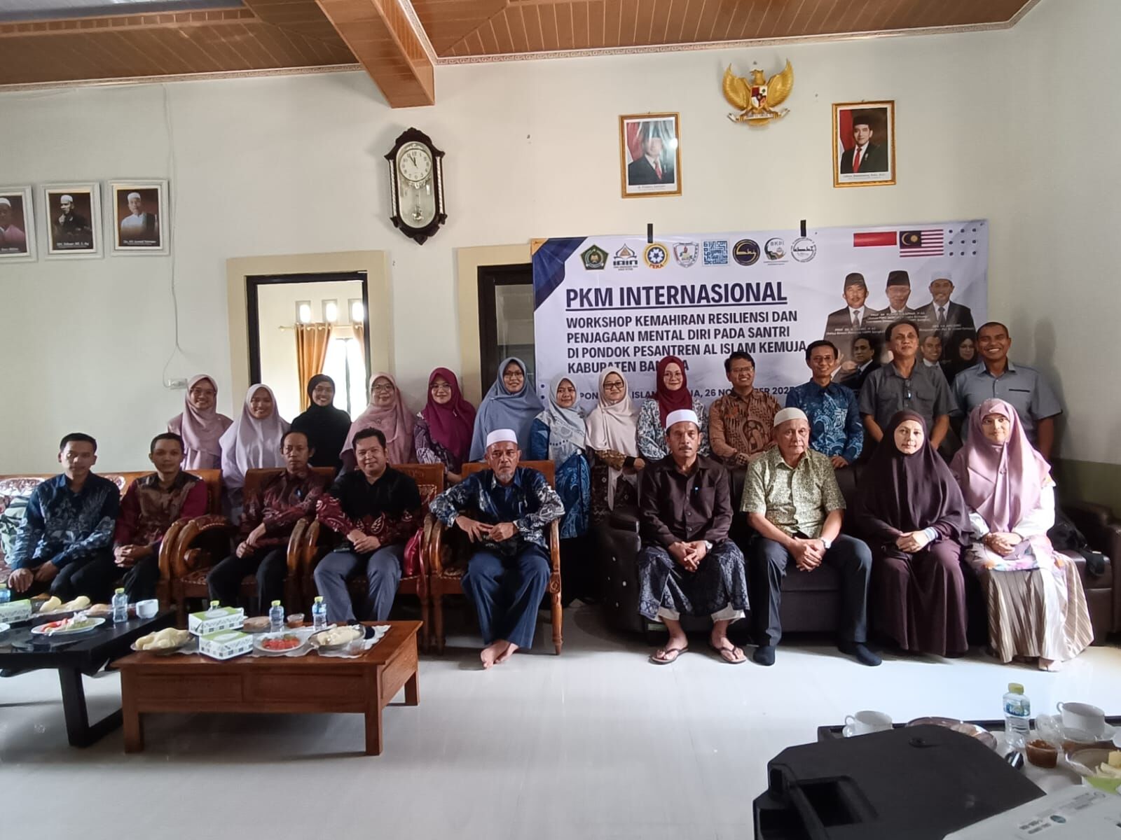 PKM Internasional Prodi BKI dan BKPI IAIN SAS Babel di Pondok Pesantren Al Islam Kemuja: Penguatan Kemahiran Resiliensi dan Penjagaan Mental Diri bagi Santri