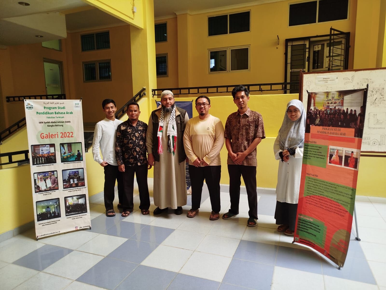 Prodi PBA IAIN SAS Babel Sambut Hangat Kunjungan Native Speaker Bahasa Arab dari Palestina