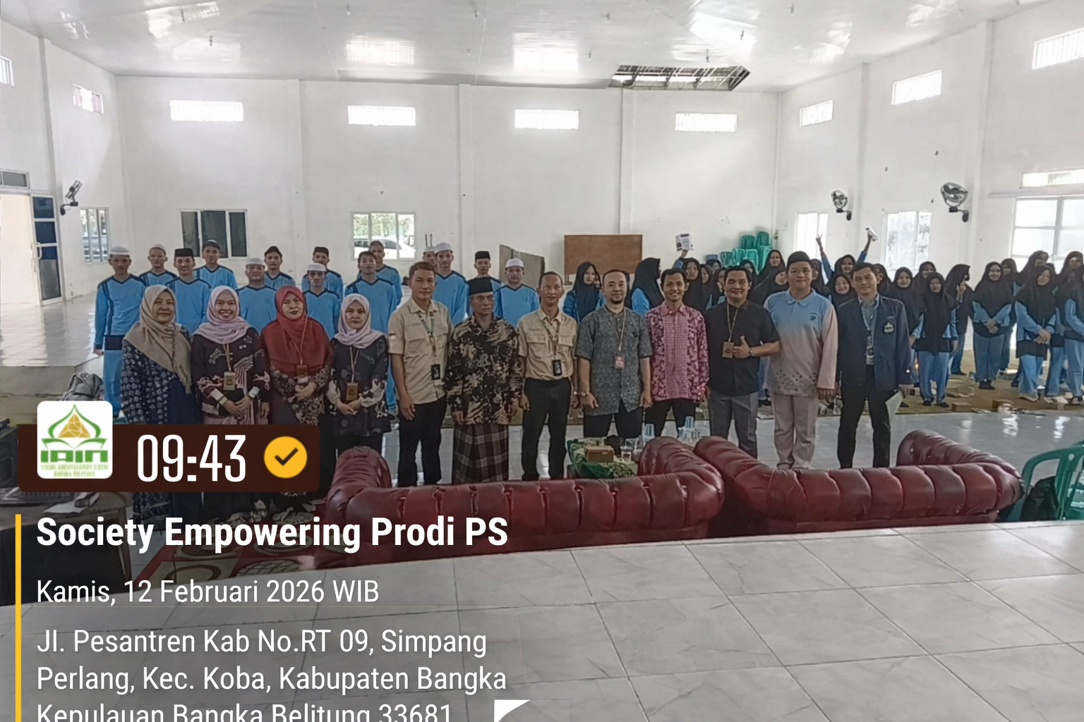 Prodi Perbankan Syariah IAIN SAS Babel Gelar Society Empowering, Dorong Literasi Keuangan Syariah Santri di Koba