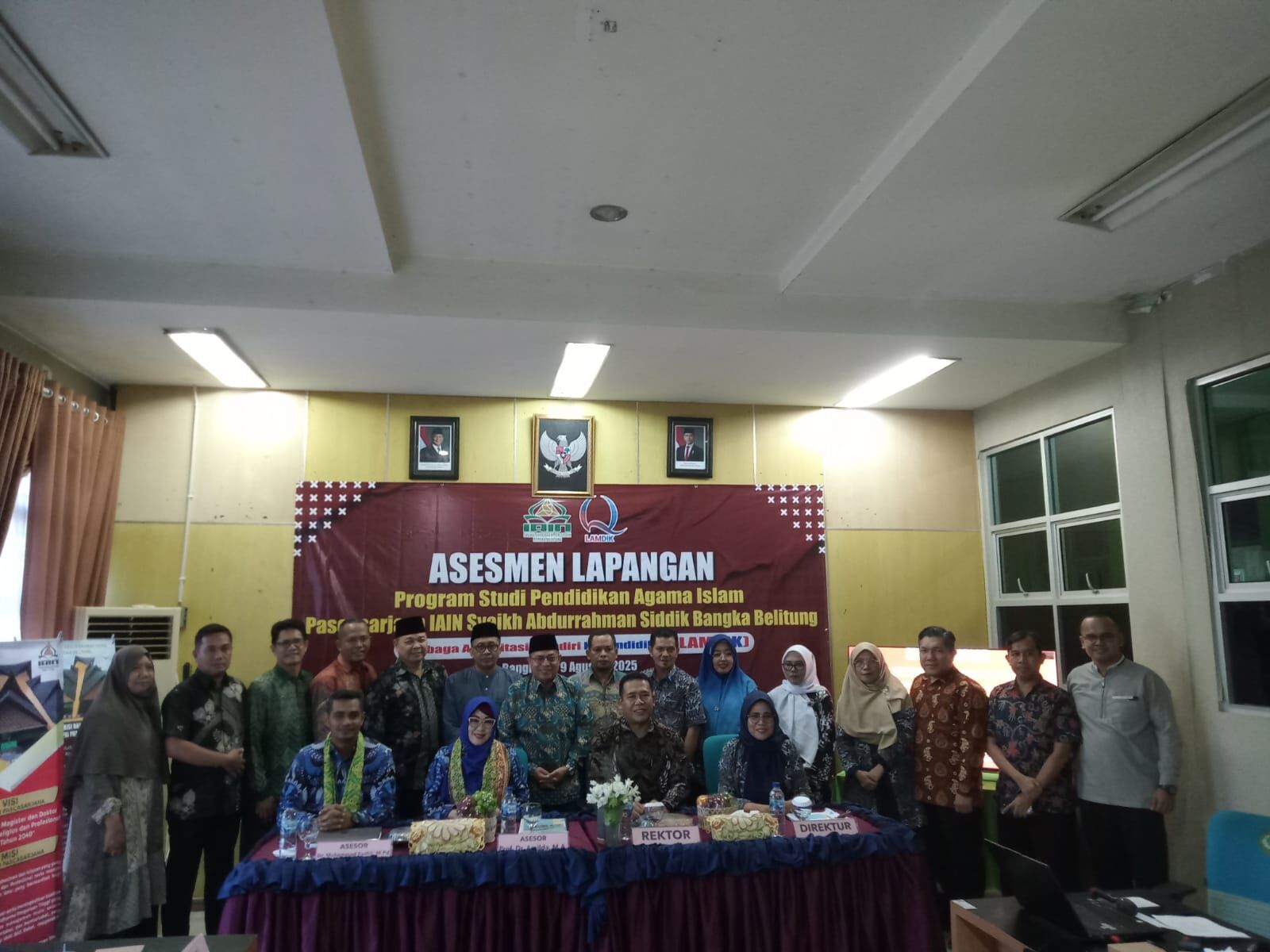 Program Studi Magister PAI IAIN SAS Babel Laksanakan Asesmen Lapangan Akreditasi oleh LAMDIK