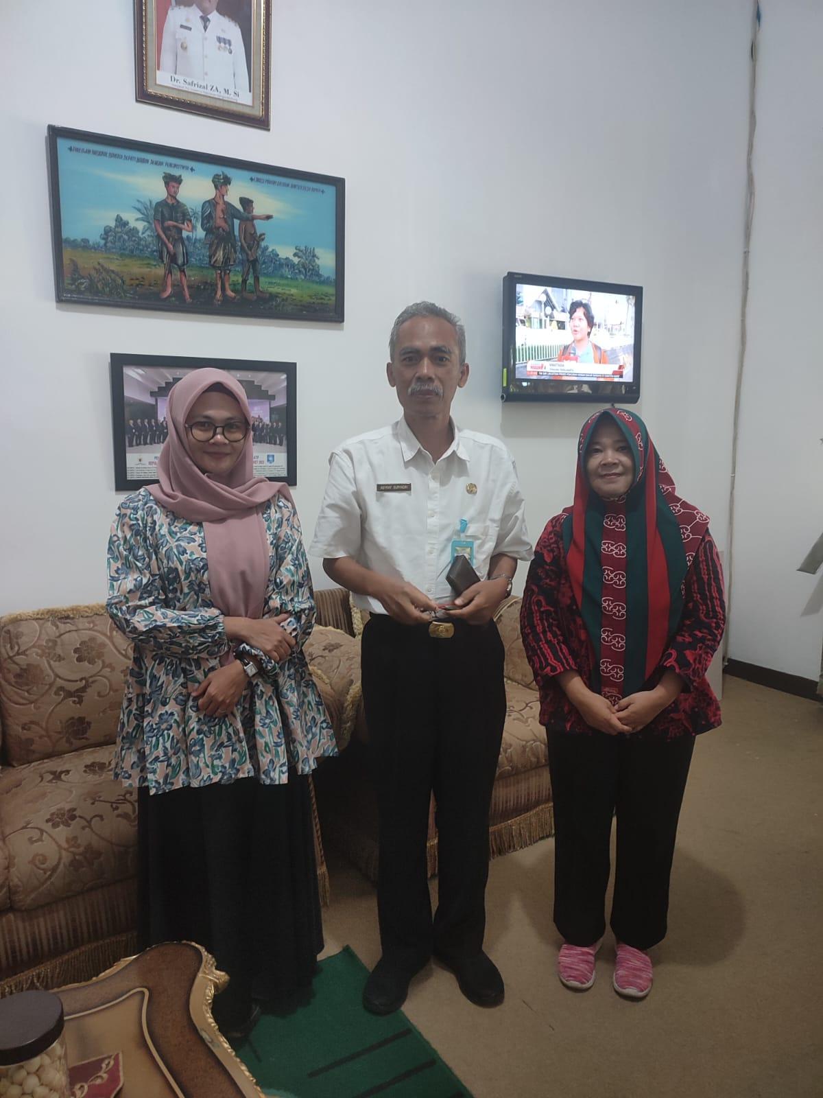 PSGA IAIN SAS Bangka Belitung Silaturrahmi Ke DP3ACSKB Prov. Bangka Belitung