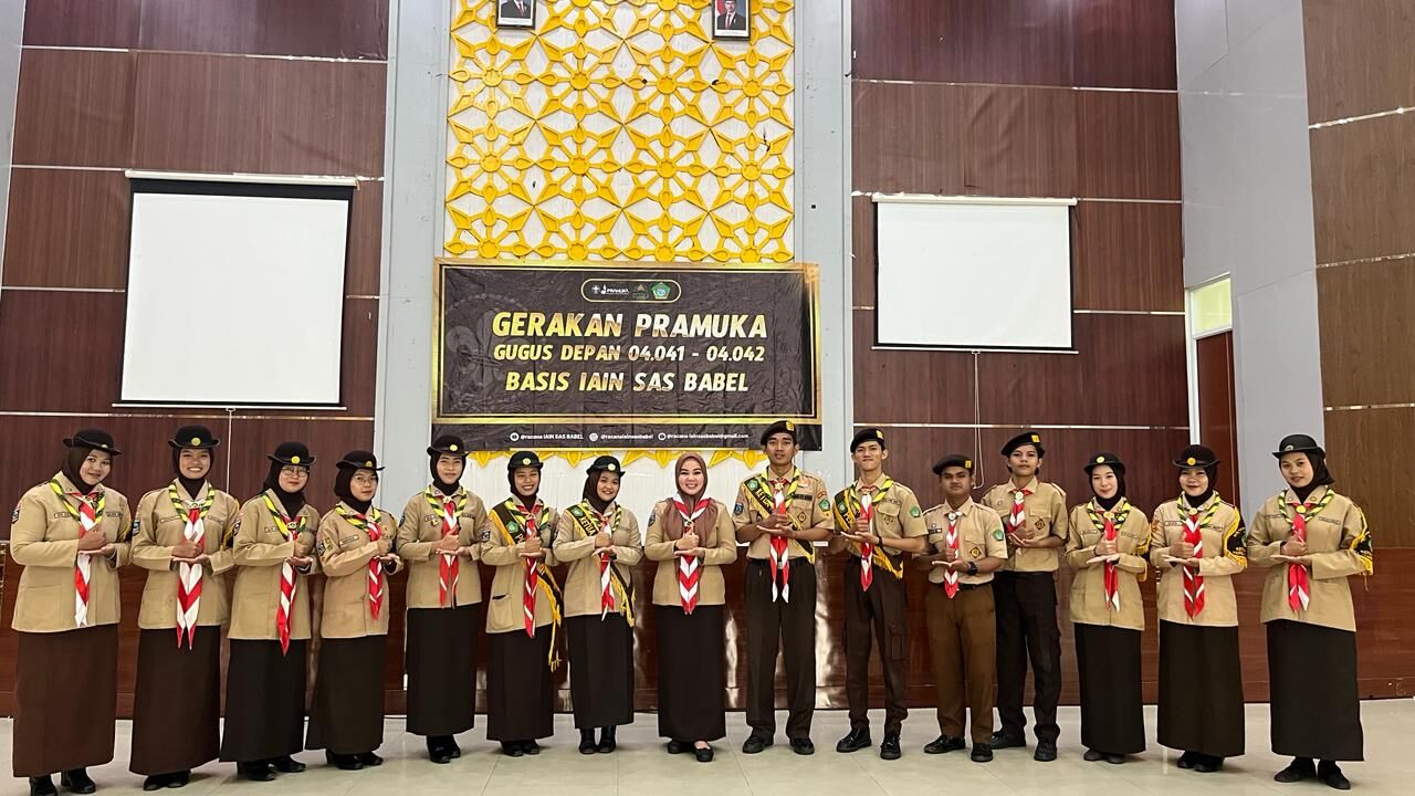 Racana Pramuka IAIN SAS Masa Bakti 2026, Resmi dilantik