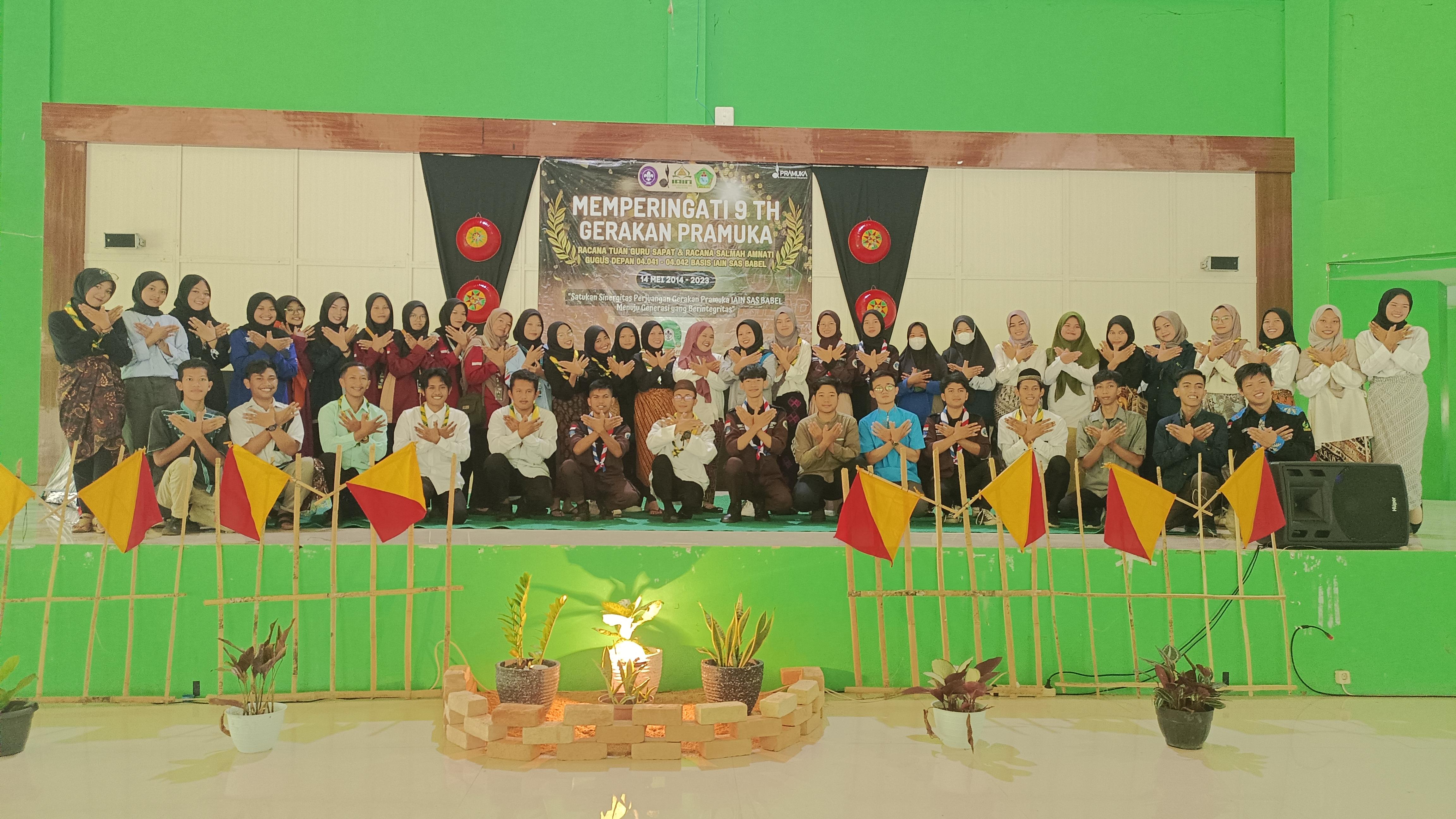 Rayakan HUT Racana ke-9, Racana Tuan Guru Sapat dan Salmah Amnati menyelenggarakan beberapa kegiatan