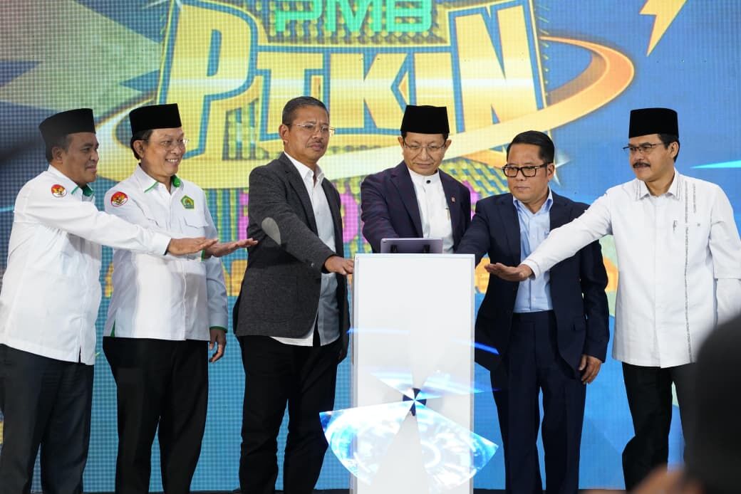 Rektor IAIN SAS Babel Hadiri Launching PMB PTKIN 2026