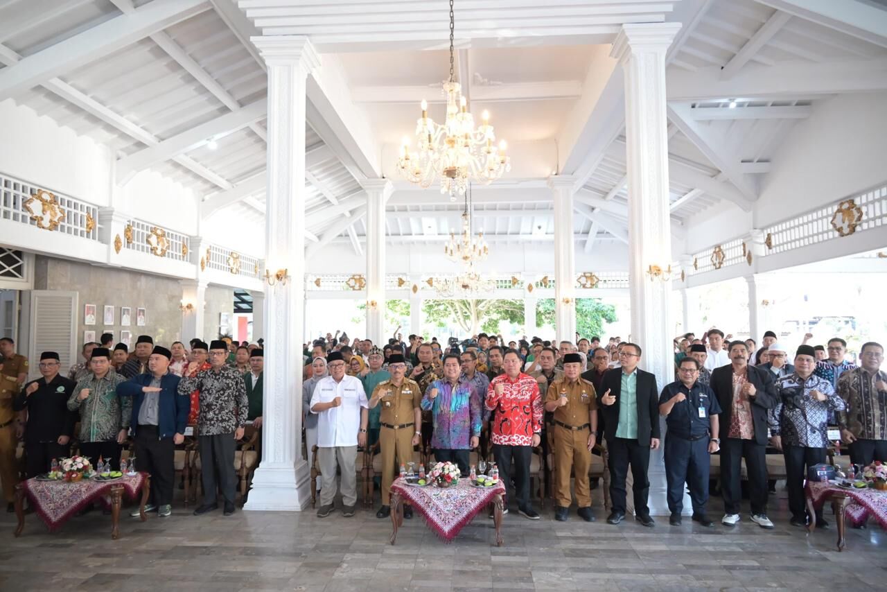 Rektor IAIN SAS Babel Hadiri Pelepasan KKN Moderasi Beragama IV Se -Indonesia di Kuningan Jawa Barat