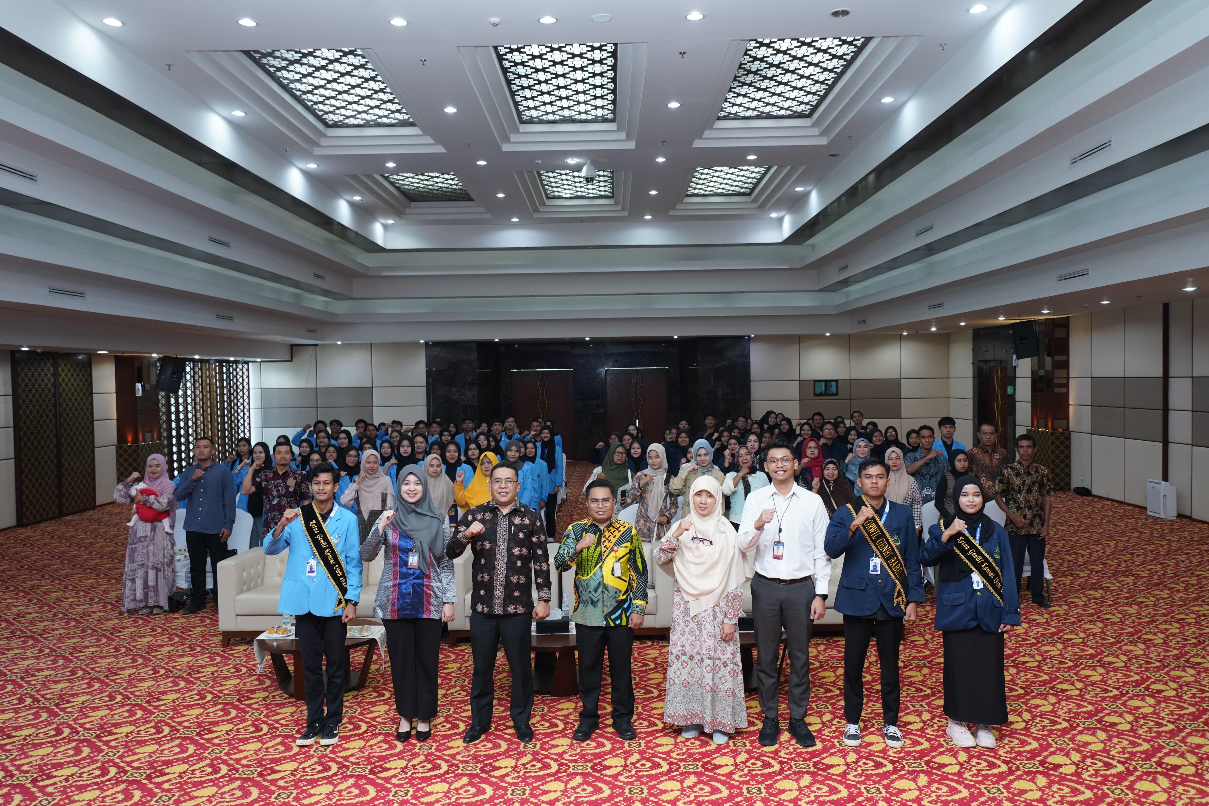 Rektor IAIN SAS Babel Hadiri Pengukuhan Komunitas Penerima Beasiswa BI 2024