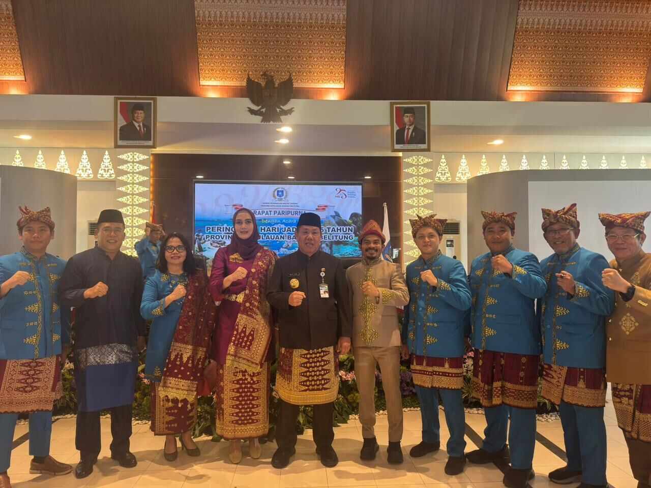 Rektor IAIN SAS Babel Hadiri Rapat Paripurna Peringatan Hari Jadi Provinsi Ke-25