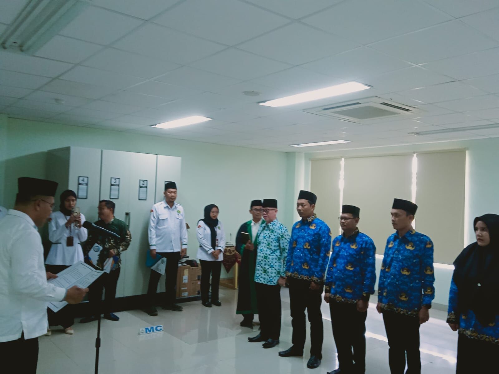 Rektor IAIN SAS Babel Melantik dan Mengambil Sumpah Lima Jabatan Fungsional Dosen