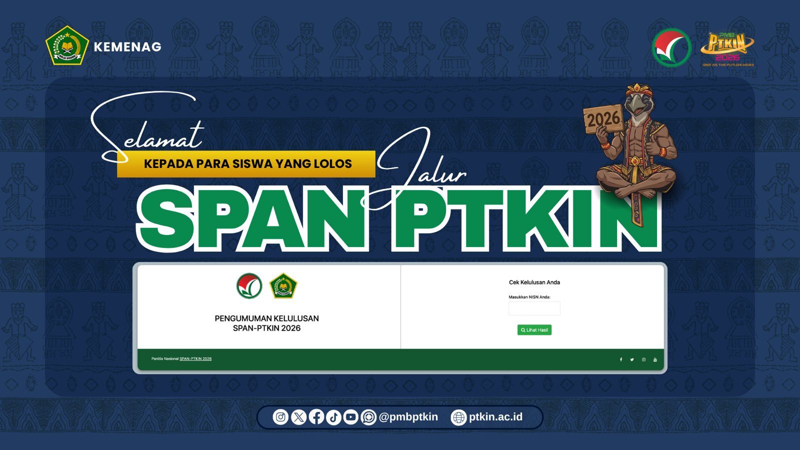 Resmi! 82.274 Siswa Lulus SPAN-PTKIN 2026, Cek Hasilnya Disini