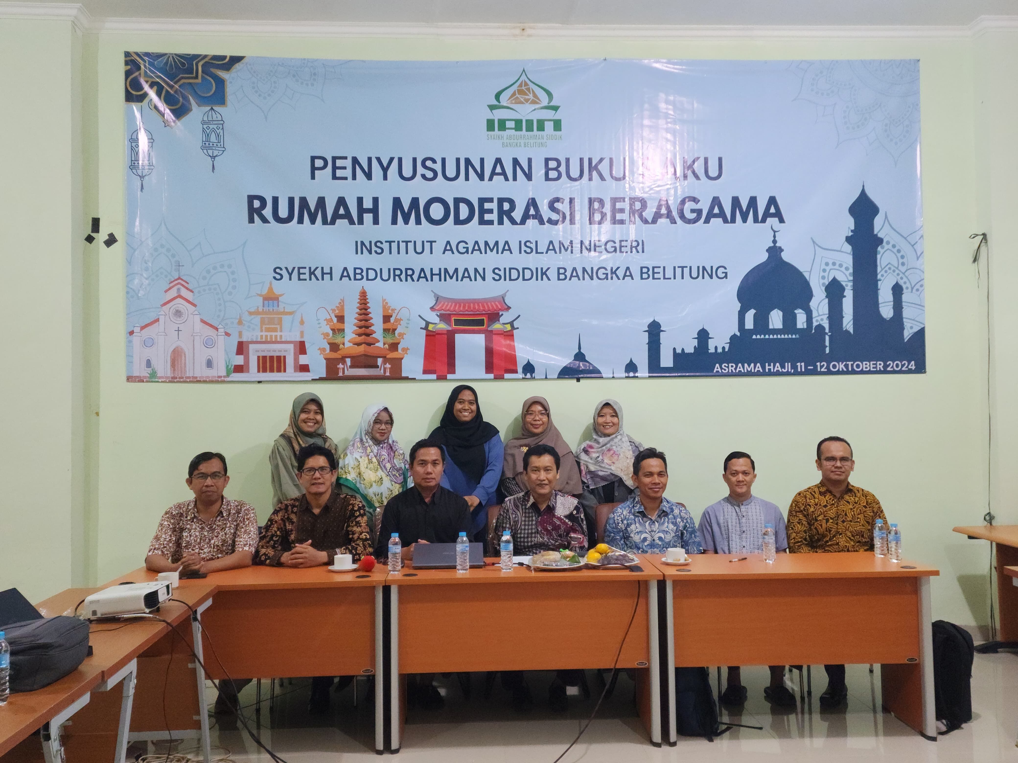 Rumah Moderasi Beragama IAIN SAS Babel Adakan Kegiatan Penyusunan Buku Saku dan Buku Cerdas Moderasi Beragama