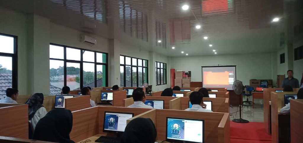 Sekarang Tenaga Dosen & Non Dosen  PPPK IAIN SAS Babel Uji Kompetensi Teknis
