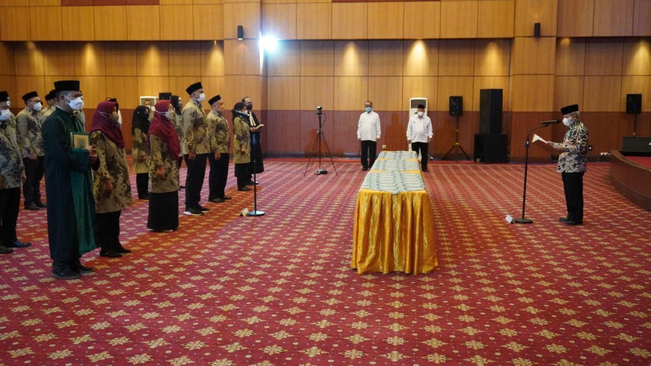 Dua Fungsional Perencana IAIN SAS Bangka Belitung Dilantik oleh Sekjen Kemenag