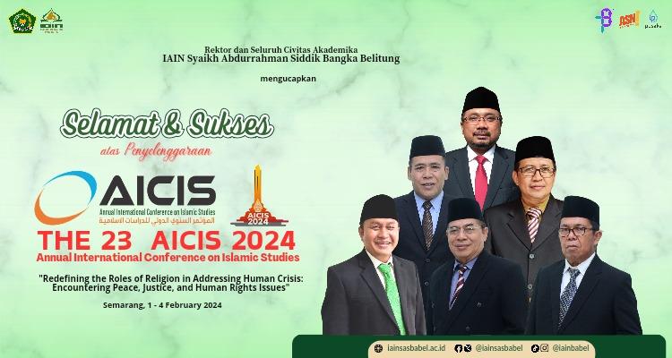 Selamat dan Sukses  Atas Penyelenggaraan AICIS Tahun 2024