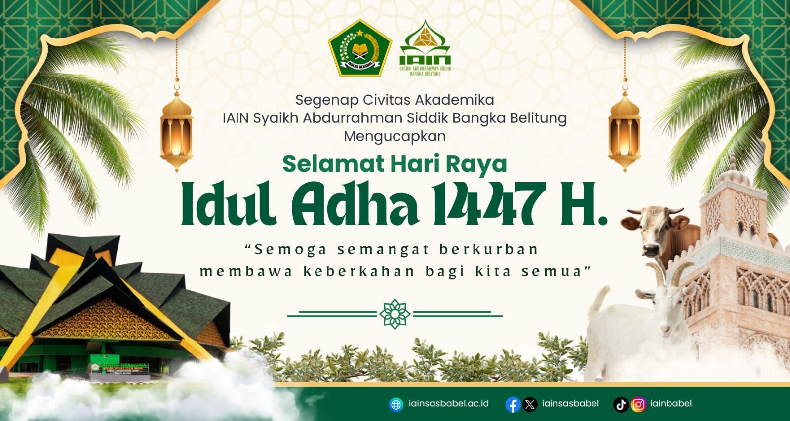 Selamat Hari Raya Idul Adha 1447 Hijriah