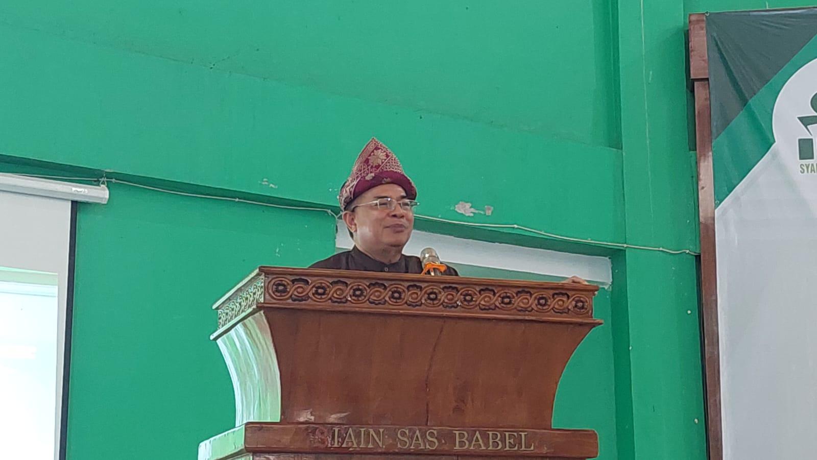 Sivitas Akademika IAIN SAS Bangka Belitung Rayakan Dies Natalis ke-19 dengan Ngangung Bersama