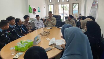 17 Mahasiswa Prodi KPI IAIN SAS Babel Kunjungi BAZNAS Kota Pangkal Pinang