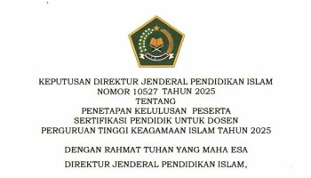 18 Dosen IAIN SAS Babel Lulus Sertifikasi Dosen