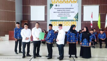 26 PPPK IAIN SAS Babel Resmi Dilantik Oleh Menteri Agama RI Secara Daring