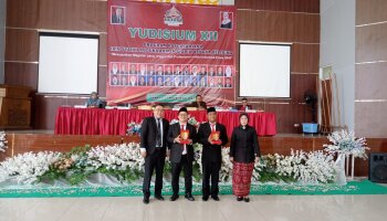 30 Lulusan Program Pascasarjana IAIN SAS Bangka Belitung Ikuti Yudisium