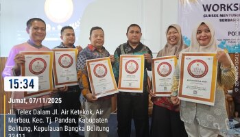 6 Dosen FSEI IAIN SAS Babel Terima Penghargaan ADAI Award 2025