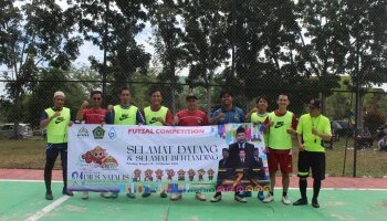 6 Tim Futsal Berlaga pada Ajang Dies Natalis ke 21 IAIN SAS Babel