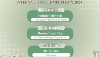 Amirah Khoiriyah, Mahasiswi Prodi PIAUD IAIN SAS Babel Raih Juara Internasional dalam Poster Desain Competition