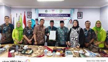 Asesmen Lapangan Prodi KPI IAIN SAS Babel Resmi Ditutup dengan Penandatanganan Berita Acara