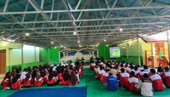 Gandeng Mahasiswa Formasi KIP-K, Tim Sosialisasi PMB IAIN SAS Babel  Sasar Sekolah di Belitung