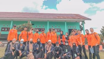 Bersama BPBD Babel, Mahasiswa KKN Lakukan Sosialisasi Penanggulan Bencana Alam