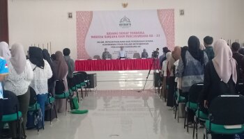 Besok Wisuda! Sebanyak 358 Calon Wisudawan Pascasarjana dan Sarjana IAIN SAS Babel Ikut Gladi Resik