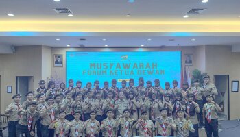 Delegasi Racana Pramuka IAIN SAS Babel Ikuti Musyawarah FKD PTKIN Ke-V Se-Indonesia, di Jakarta