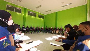 Dema FSEI Terima Kunjungan BEM Fakultas Ekonomi UBB