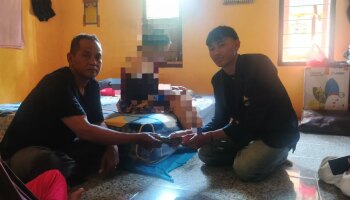 Dema IAIN SAS Babel Salurkan Donasi kepada Mahasiswa Prodi BKI