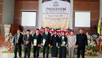 Diikuti oleh 82 Peserta, Fakultas Syariah dan Ekonomi Islam Gelar Yudisium ke-XI