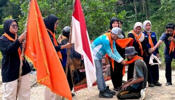 Diksar XVIII Berjalan Sukses, Kopassas IAIN SAS Babel Sambut Anggota Baru Aruna Pavana