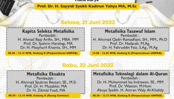 Direktur Pascsarjana IAIN SAS Bangka Belitung Jadi Pembicara Bedah Buku Metafisika Tasawuf Islam