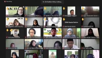 Dosen IAIN SAS Babel ikuti Pelatihan Instruktur Nasional Bimtek Tindak Lanjut Hasil Akmi Tingkat Nasional.