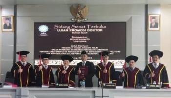 Dosen IAIN SAS Babel Raih Doktor di Universitas Islam Negeri Sunan Gunung Djati Bandung