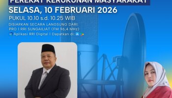 Dr. H. Iskandar, M.Hum Menjadi Narasumber RRI Sungailiat: Moderasi Beragama sebagai Perekat Kerukunan Masyarakat