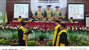 Dua Guru Besar Baru IAIN SAS Babel Resmi Dikukuhkan dalam Sidang Senat Terbuka