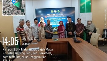 Fakultas Tarbiyah IAIN SAS Babel Adakan PKS Dengan Fakultas Tarbiyah dan Keguruan UIN Mataram