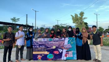 Formasi KIP-K IAIN SAS Bangka Belitung Adakan GOLALI (Go To Lapak Literasi) di Taman Dealova