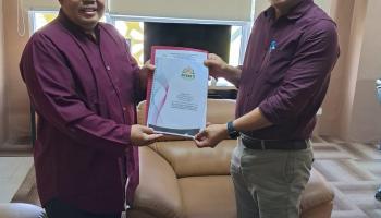 FSEI Serahkan Laporan Tahunan Ke Rektor IAIN SAS Bangka Belitung