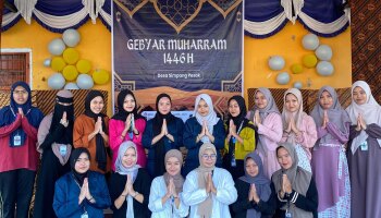 Gebyar Muharram Desa Simpang Pesak Sukses Dilaksanakan oleh Mahasiswa KKN IAIN SAS Babel dan Nobar