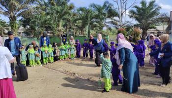 KKN IAIN SAS Babel Sosialisasikan Cara Menggosok Gigi yang Baik dan Benar