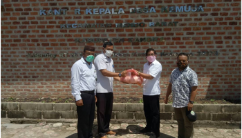 Gugus Tugas Covid-19 IAIN SAS BABEL Bagikan 300 Paket Sembako