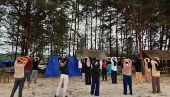 Jalin Silaturahmi, PIK-R Mutiara IAIN SAS Babel Sukses Adakan Malam Kearaban