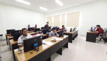 Hari Pertama Ujian Online UM-PTKIN di IAIN SAS Bangka Belitung Berjalan Lancar