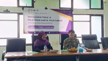 HIMA Prodi PBA IAIN SAS Babel Bersama DPW 1 ITHLA Sumatera Gelar Sosialisasi dan Pelatihan Karya Tulis Ilmiah