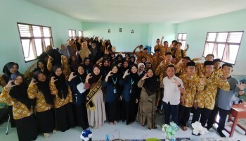 Hima Prodi BKPI Gelar Eduvision di Madrasah Aliyah Pondok Pesantren Nurul Ihsan Baturusa